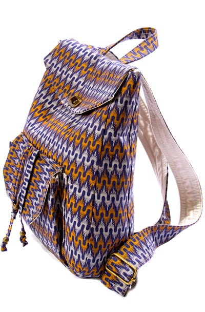 African/Tribal Print Backpack