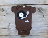 Record Player Onesie