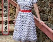 Women's Sally Shirtdress No. 124 Dress Pattern by Serendipity Studio Sizes XXS-XXL