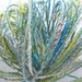 Willow WoolyWire (tm) - Handspun FIber Wire for Jewelry - 3 FEET