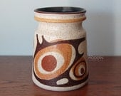 Lapid Pottery Israel Mid Century Design Vase or Jar