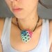 Voronoy necklace - Ocean