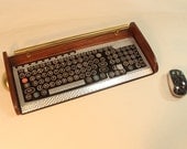 Keyboard Mouse  Combo-Antique looking Victorian Retro Styling - Steampunk-Typewriter-Silver- ETSY DISCOUNT OFFER