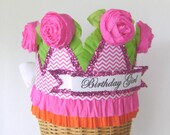Birthday Party Crown/Hat- BIRTHDAY GIRL or customize with any saying - child or adult Il_170x135