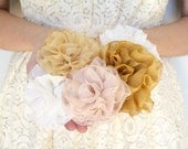 Two Bridesmaid Hair Clips and Brooches
