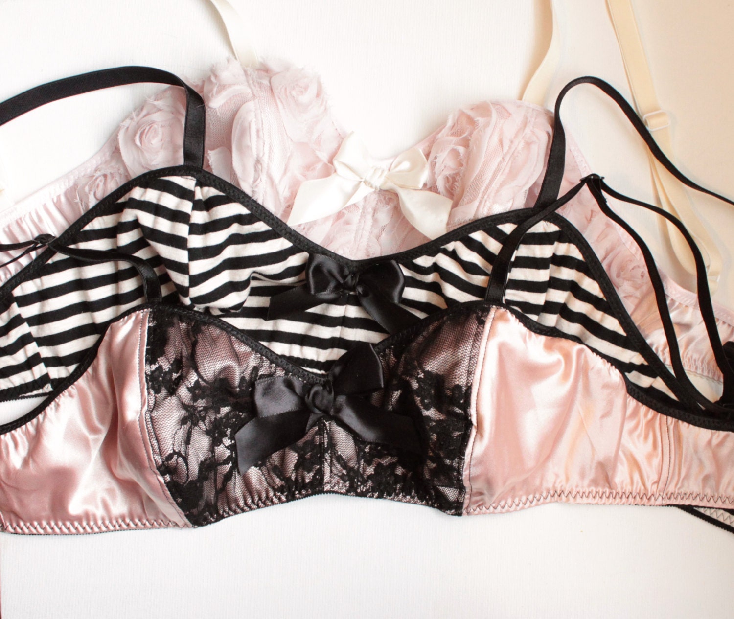 Ohhh Lulu Soft Bras Three for 150  Made to Order