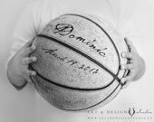 Basketball Decor for Kids Room Sports Theme - 8x10 Art Print