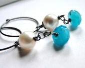 40% OFF SALE Jewelry Gemstone Earrings, Accessories, Gift for Her, Dangle Earrings, Modern, Chic