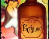 FAERYLAND-Hand Blended Artisan Oil-1ML Sample Vial- (primary notes: orange, caramel, vanilla, strawberry, sugar cane, musk)