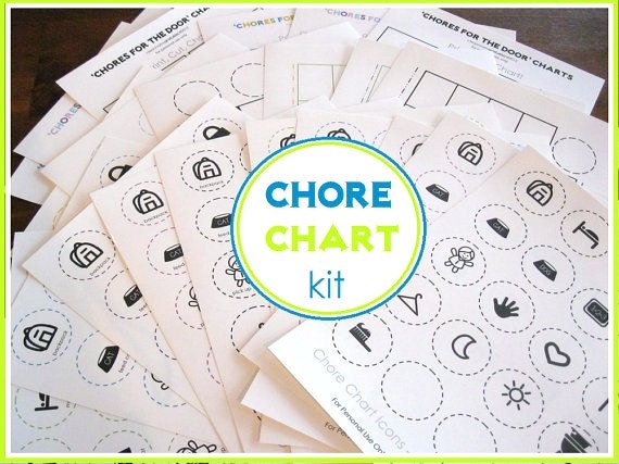 Chore Chart Kit - 22 documents