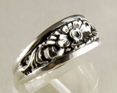 Bouquet Band Sterling Silver Ring