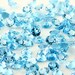 Swiss Blue Topaz Cabochon 4mm Rose Cut Round - 1 cab