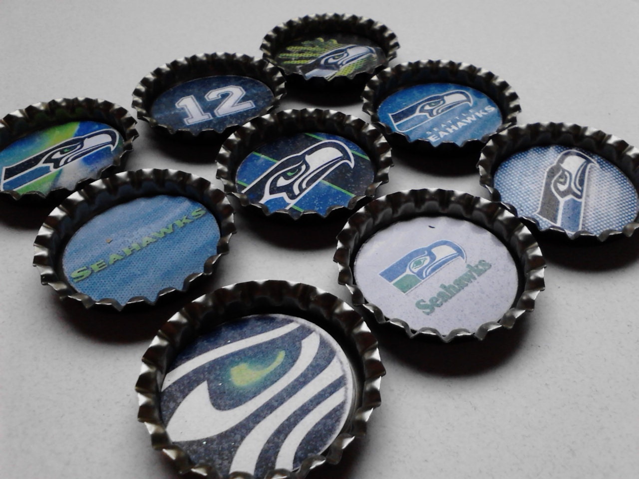 NFL Bottle Cap Magnets