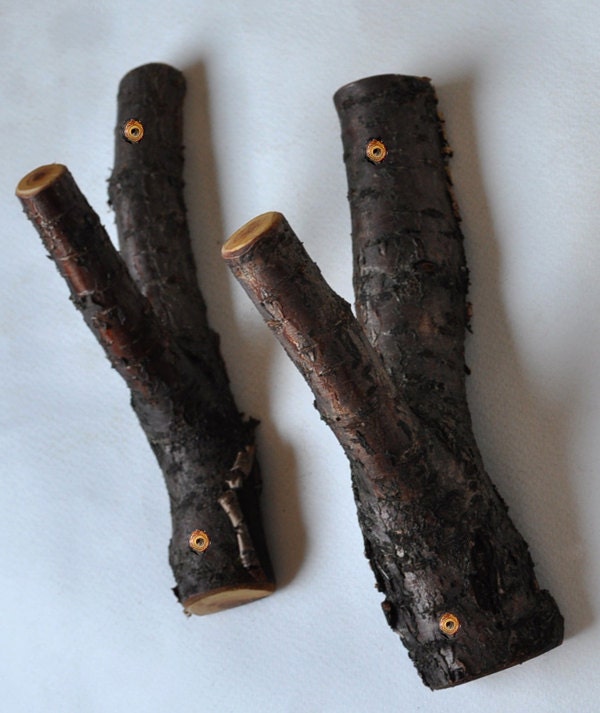 Wooden Hooks for all of your home decor needs... set of 2