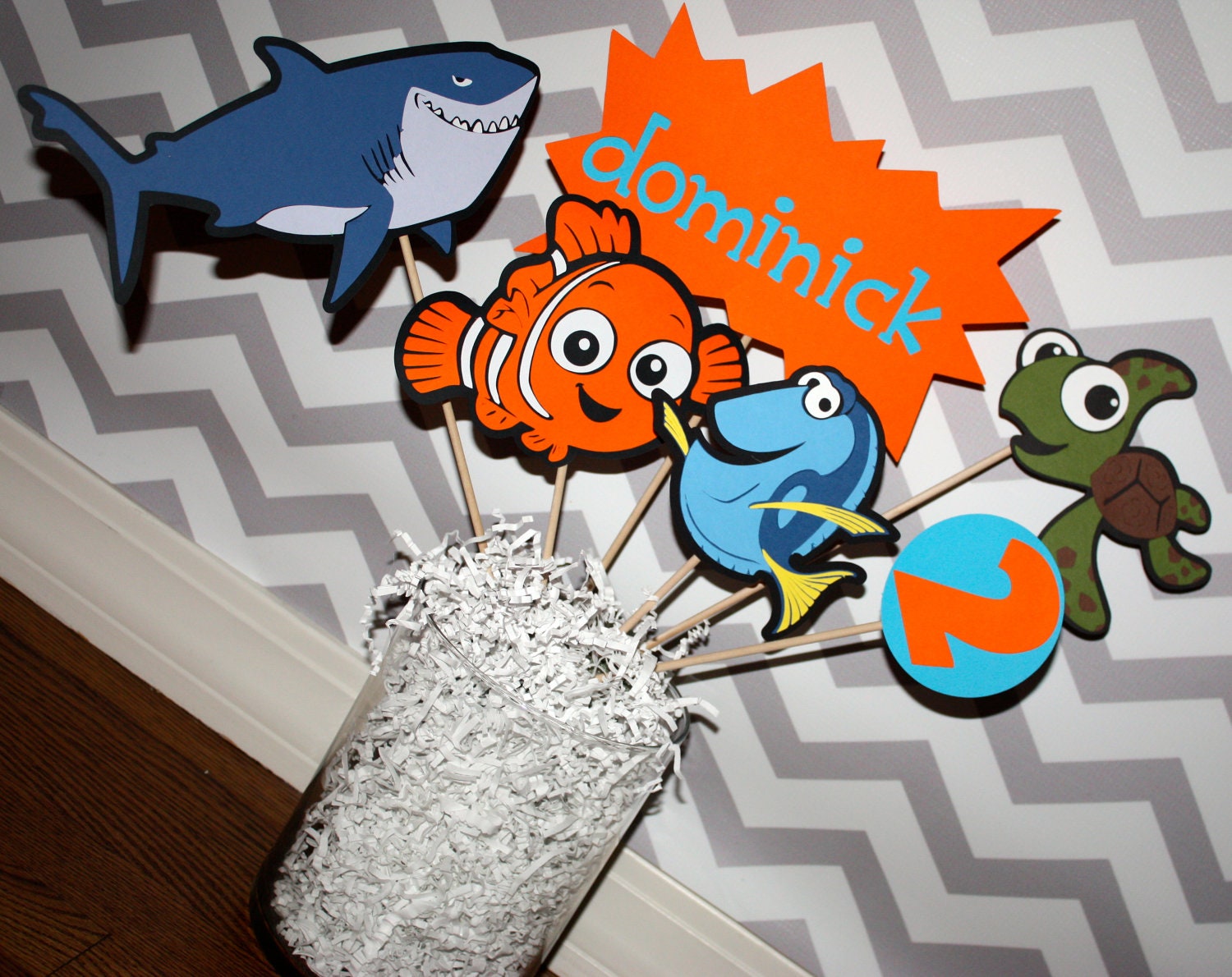 Finding Nemo Birthday Party Decoration Centerpeice