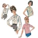 Vintage 1960s Mutli-Option Blouse Long Sleeve, Short Sleeve, and Sleeveless Sewing Pattern by Simplicity 5418