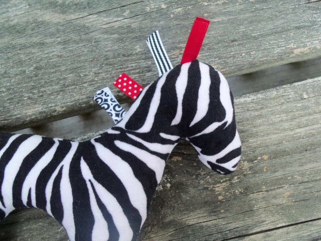 Zebra Toy repurposed materials