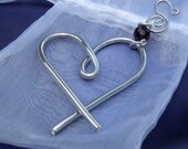 Wedding Favor Wire Heart Ornament
