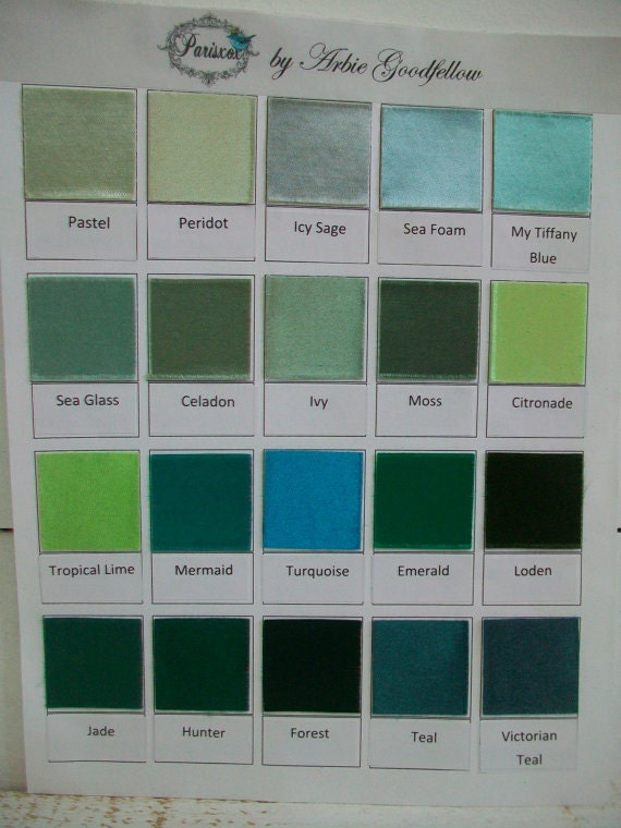 Wedding Shoes Green Swatch