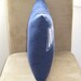 Penn State T Shirt Pillow / Navy Blue White / Recycled / Home Decor / Gift for Him Her / Throw Pillow / Cotton / Soft / Fun / by ohzie