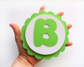 DIY Happy Birthday Banner Set, Ready to Build Banner Lime Green Banner A243