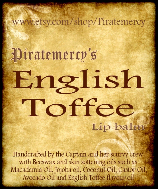 English Toffee Lip Balm