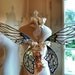 Natural Fairy Wings Wedding Halloween Costume Faerie Reenactment Fantasy Renaissance Custom Cellophane
