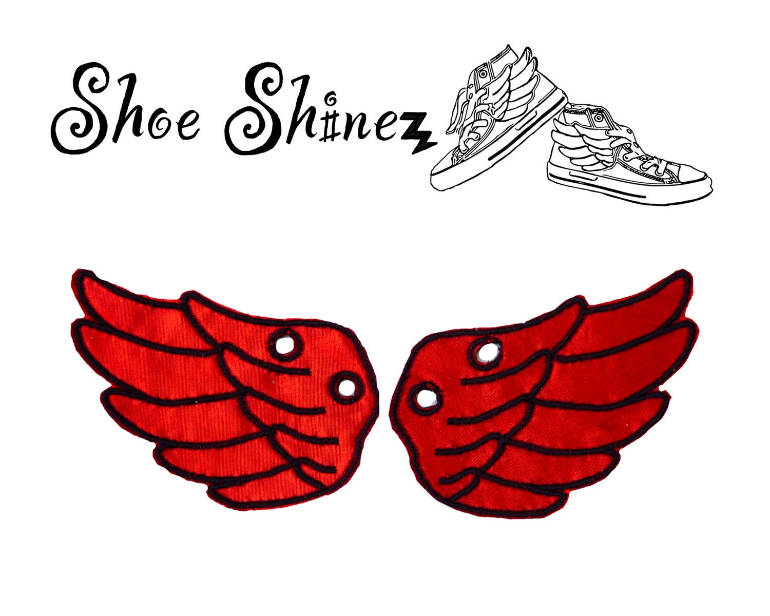 Rockin' RED Wings - for YouR SupeR HerO