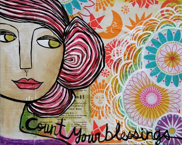 COUNT YOUR BLESSINGS 8x10 print