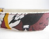 Hemp dog collar - Washington Redskins