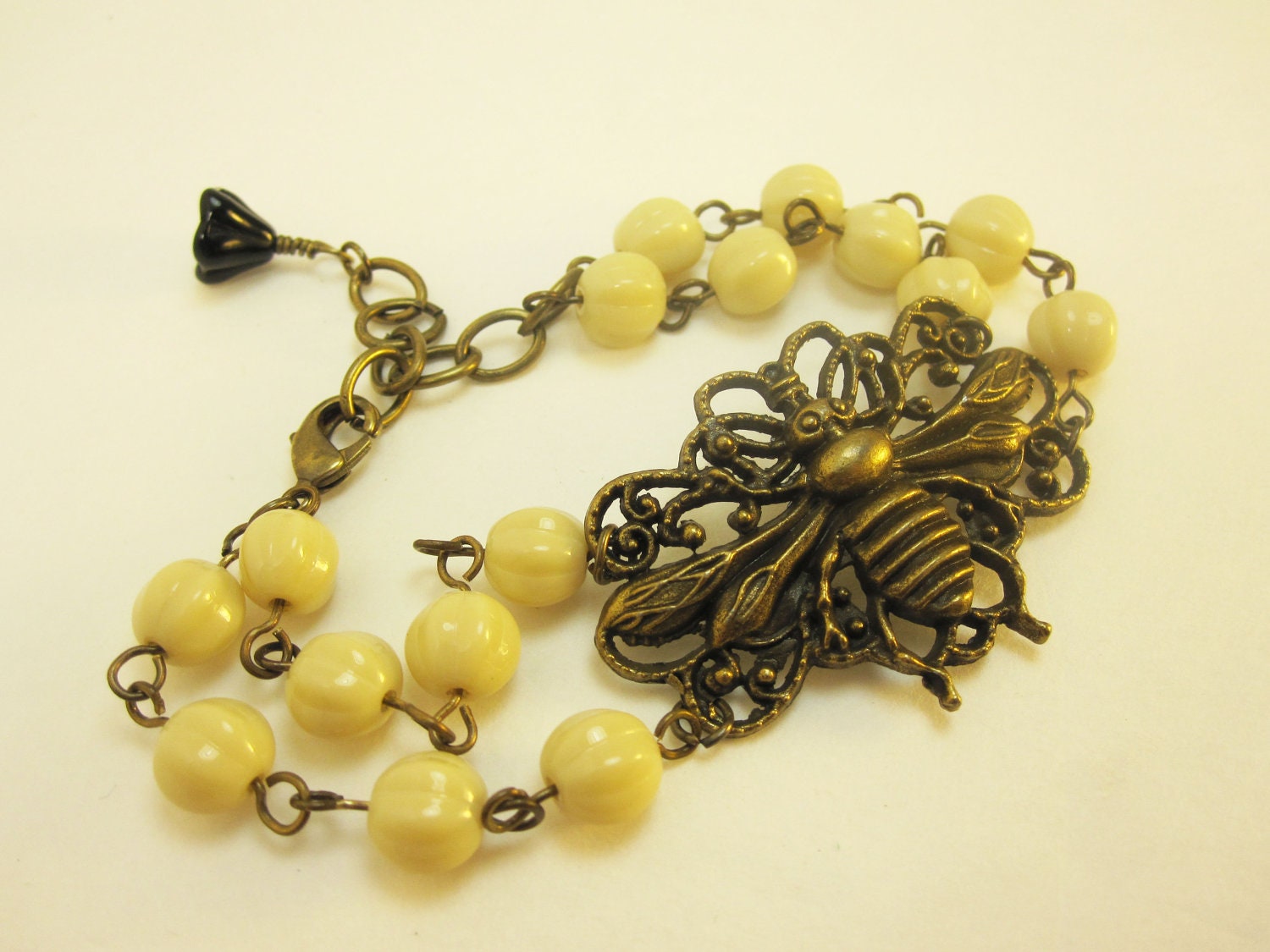 Filigree Bee Bracelet Bee Jewelry