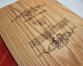 NEW Custom Engraved Wood Cutting Board - Personalized Recipe Board - Red Oak - 15" x 9" Il_170x135