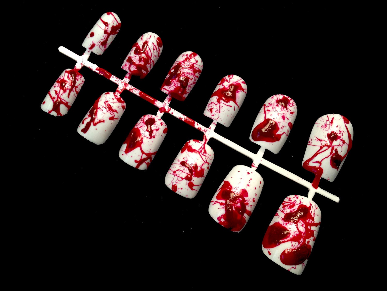 Blood Spatter Nail Set