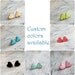 Earring Studs - Mint Hearts