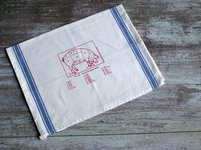 Mmmm, Bacon Tea Towel
