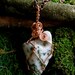 LARGE Moss Agate Amulet