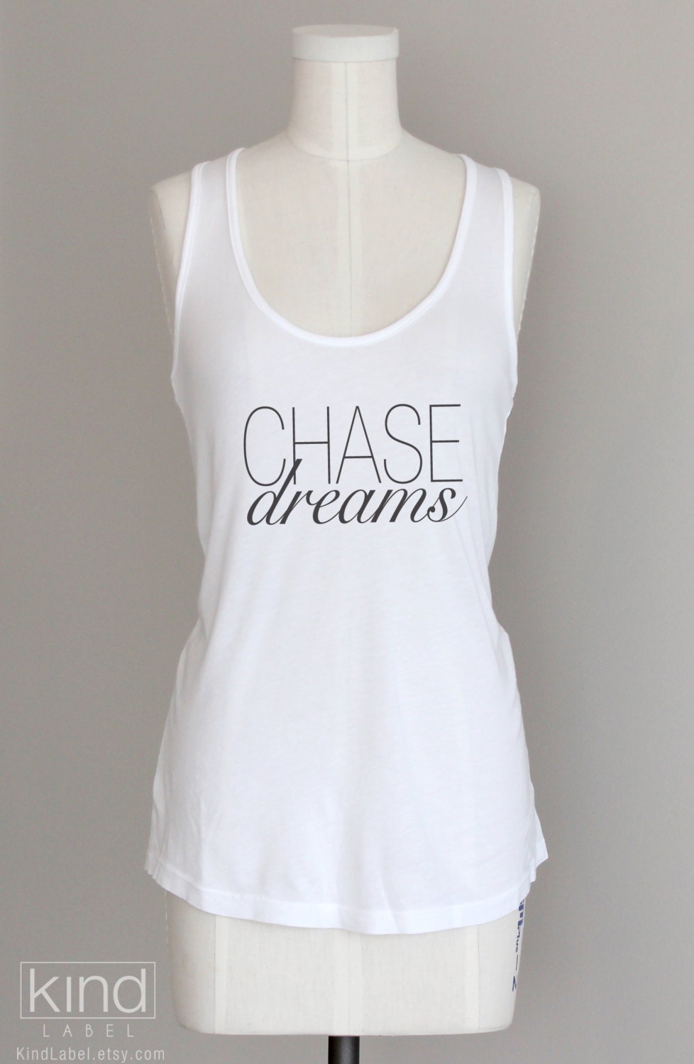 Chase Dreams Eco Friendly Pima Cotton Modal Racerback Tank
