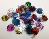 Sheep Stitch Markers, set of 5, assorted colors
