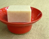 Soap Dish- Coral Red