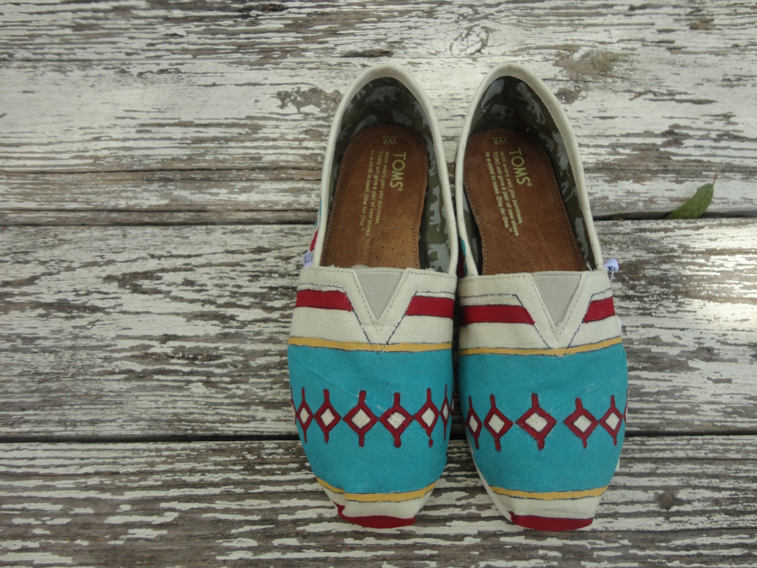 Custom hand painted TOMS, South by Southwest - solereflections