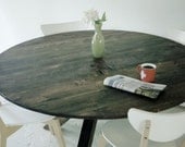 60" Round Reclaimed Wood Dining Table