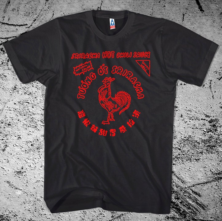 Sriracha Shirt Black FREE Ship