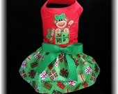 Sale Dog Dress Sock Monkey Surprise Small Free Shipping