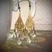 Vintage Rhinestone Earrings, Bridal, Chandelier, Wedding, Bridesmaid