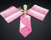Crochet Potholders Double Thick and Dishcloth