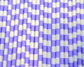 Rugby Stripe Light Purple Party Paper Straws - Cake Pop Sticks - Pixie Sticks - Qty 25 Il_170x135