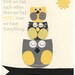 Baby Room Decor, Nursery Art kids, baby boy room art, yellow and gray, set of 3 11x14, giraffe, baby owl nursery