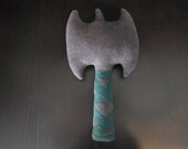 Plush Toy War Axe - Personalized - Custom