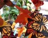 Monarch Butterfly Mobile With 3 Dimensional Monarchs