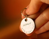 Pet Name Tag - Hand Stamped